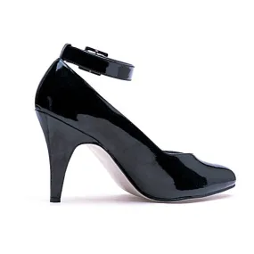 8241-D 4" Heel D Width Pumps. W/Ankle Strap.