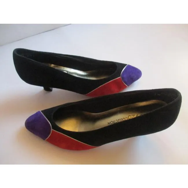 925 Black Purple Red Gold
