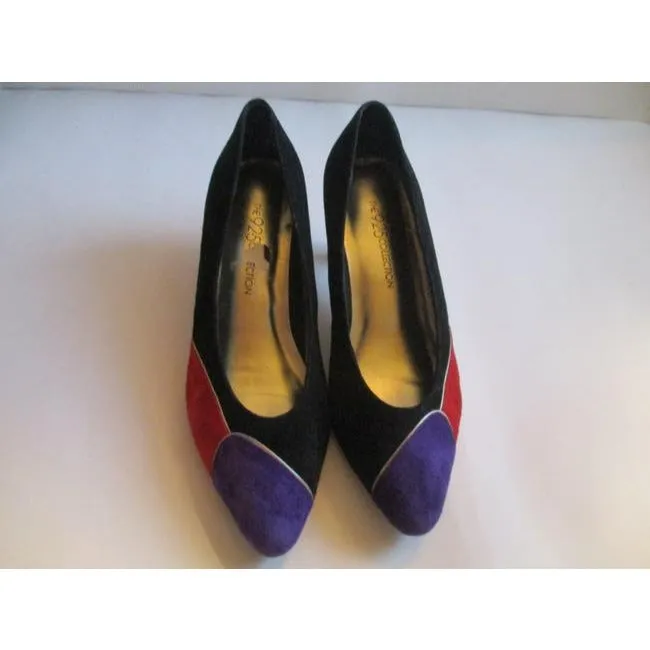 925 Black Purple Red Gold