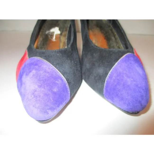 925 Black Purple Red Gold