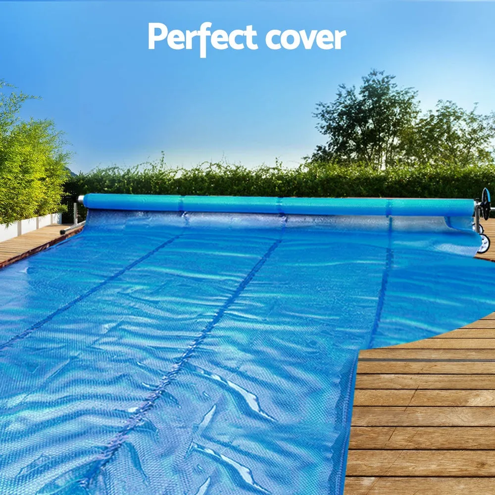 Adjustable Aluminium Pool Roller & Cover Set, 11x6.2m | Aquabuddy