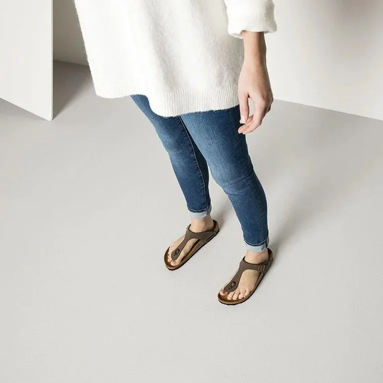 Birkenstock - Gizeh BirkiBuc - Mocca