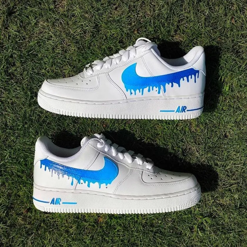 Blue Drop Custom Air Force 1