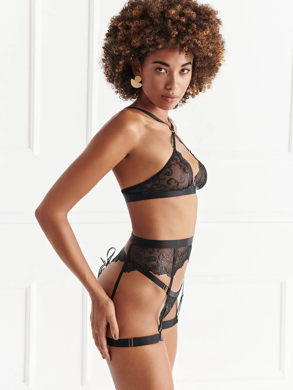 Bracli Vienna Harness Garter High End Lingerie