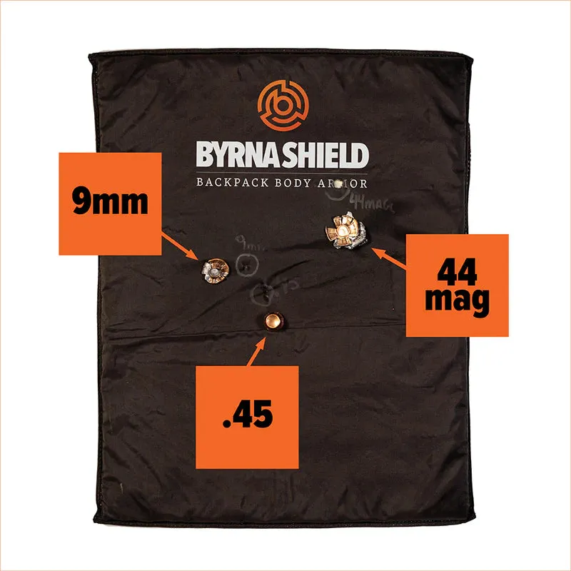 BYRNA Shield Backpack Body Armor