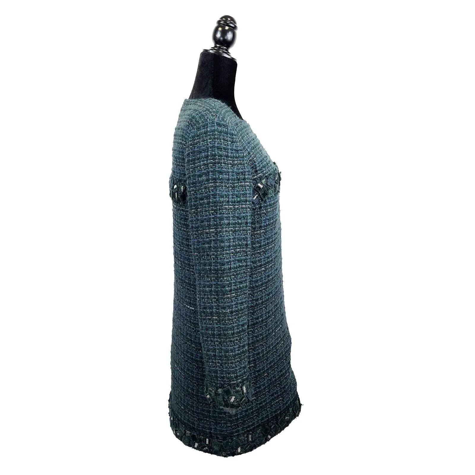 Chanel - 12A Green Fantasy Lesage Tweed