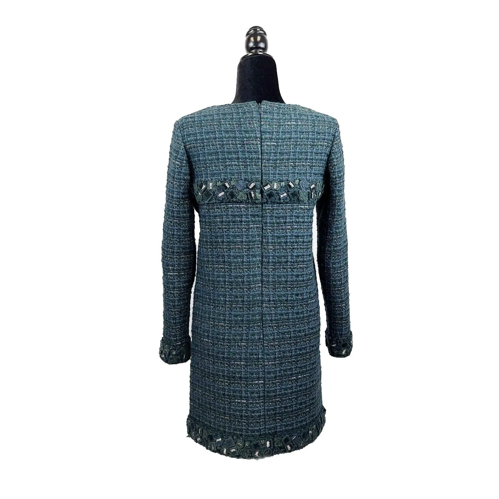 Chanel - 12A Green Fantasy Lesage Tweed
