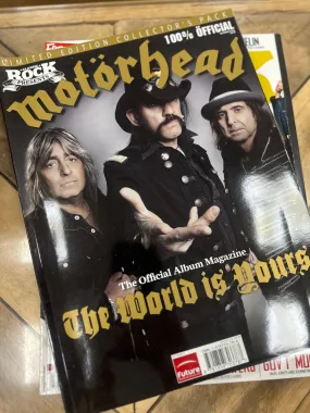 Classic Rock Presents Motörhead Official Album Magazine Limited Edition Collectors Pack