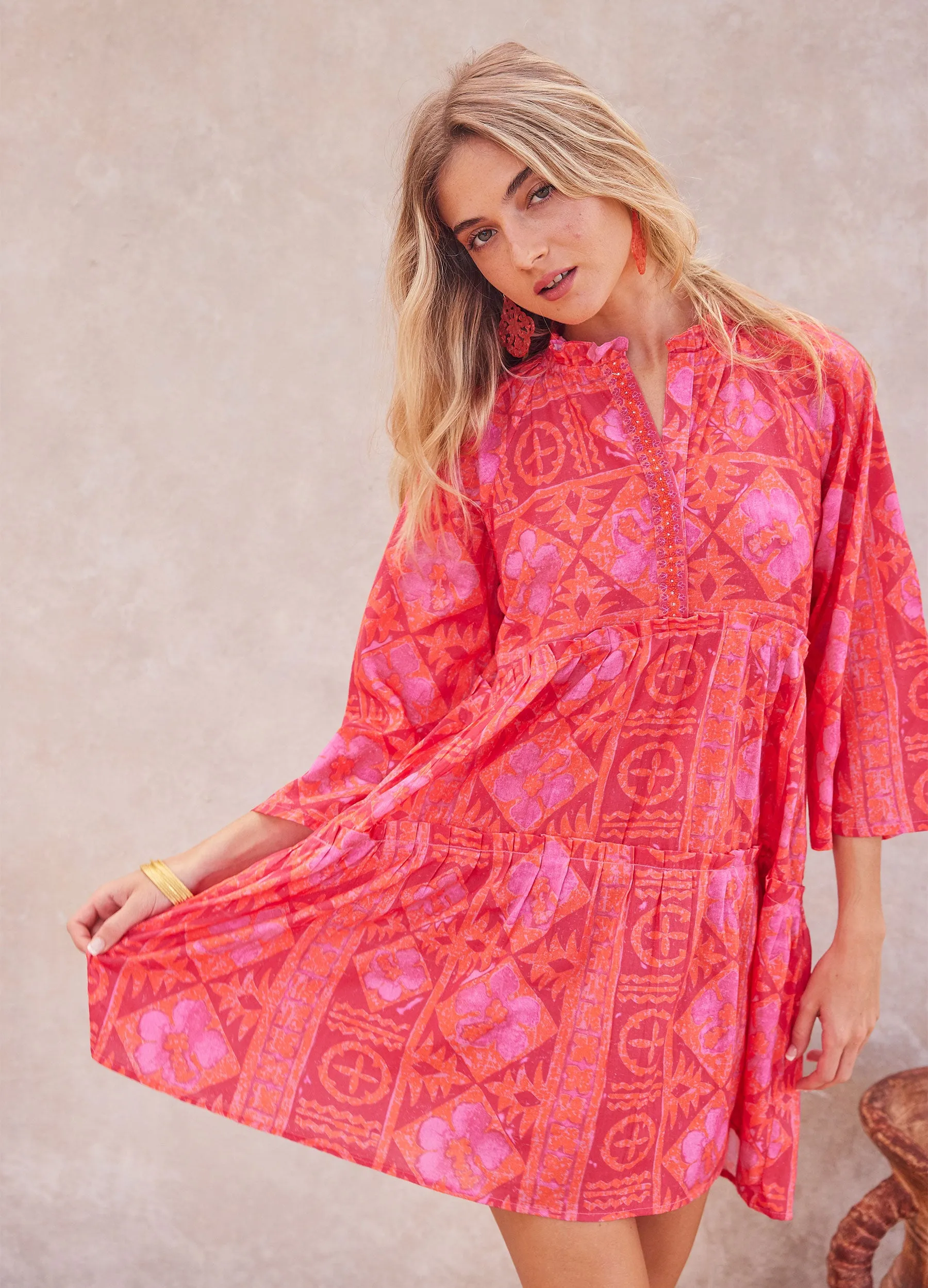 Lindsey Peasant Dress