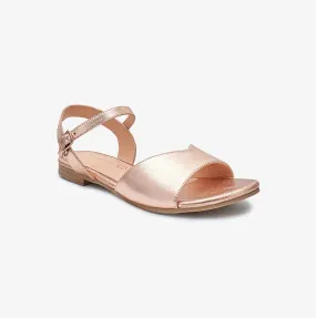 Metallic Leather Sandals for Women