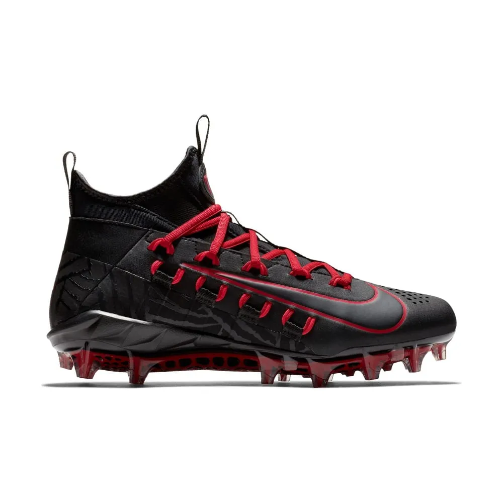 Nike Alpha Huarache 6 Elite Black/Red LE Lacrosse Cleats