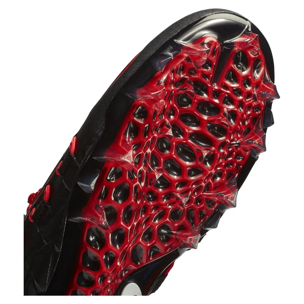 Nike Alpha Huarache 6 Elite Black/Red LE Lacrosse Cleats