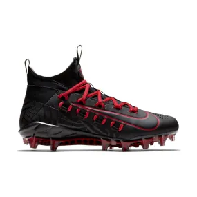 Nike Alpha Huarache 6 Elite Black/Red LE Lacrosse Cleats