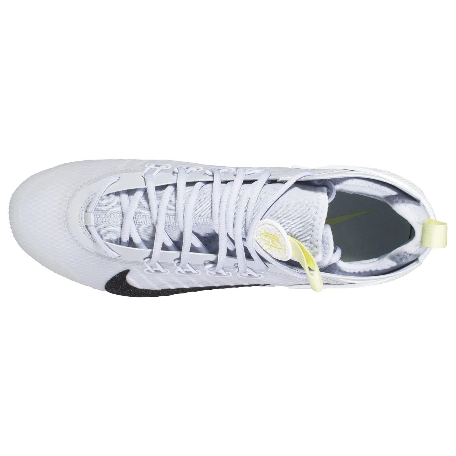 Nike Huarache 9 Elite Mid Lax SE Grey Lacrosse Cleats