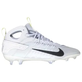 Nike Huarache 9 Elite Mid Lax SE Grey Lacrosse Cleats