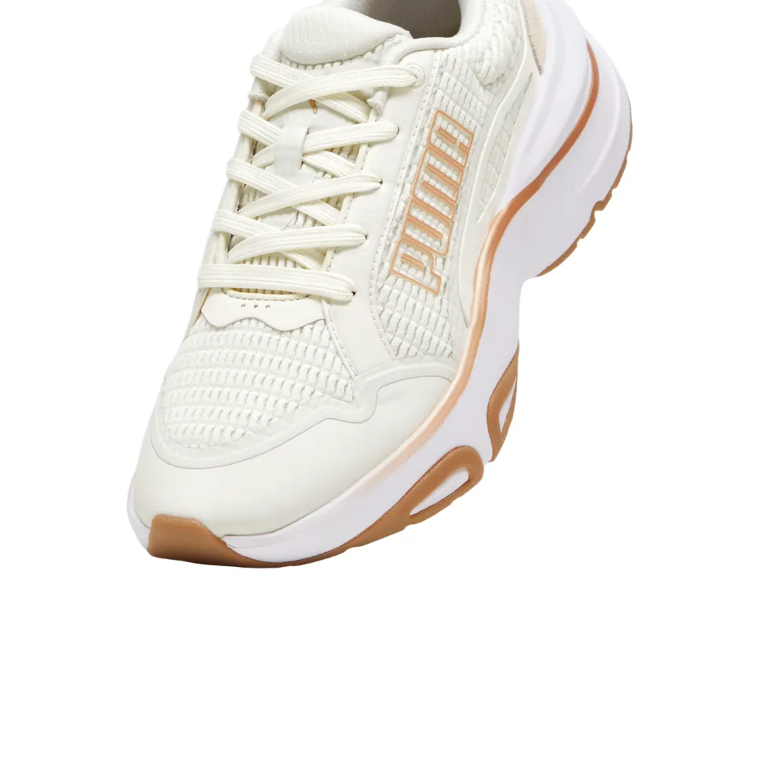 Puma scarpa sportiva da donna Softride Divine 310163-03 vapore grigio-oro