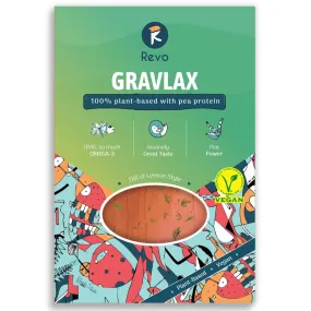 Revo Plant Based Gravlax Dill & Lemon Style 80g