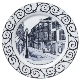 Royal Street French Quarter New Orleans Plate
