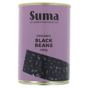 Suma Organic Black Beans 400g