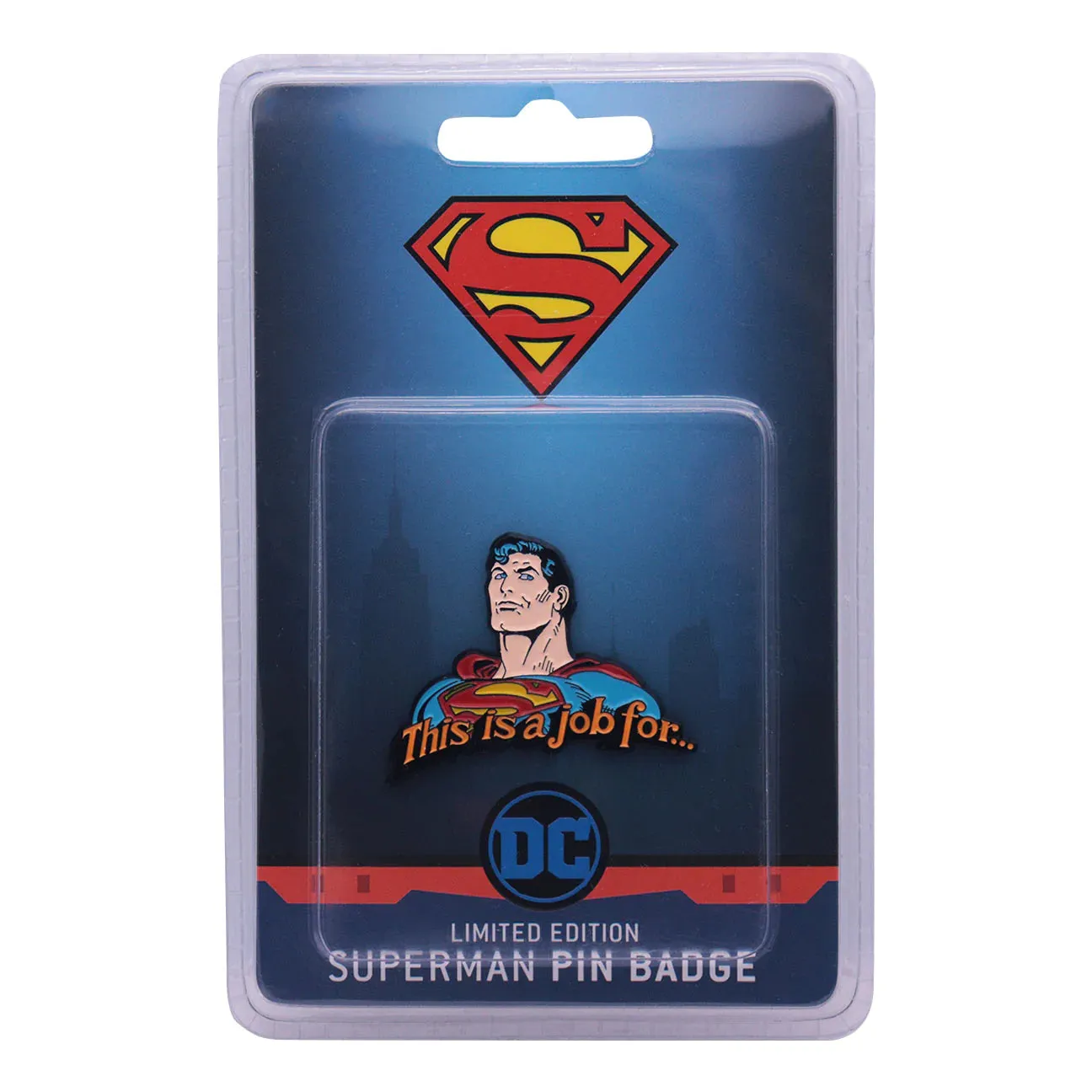 Superman Limited Edition Pin Badge