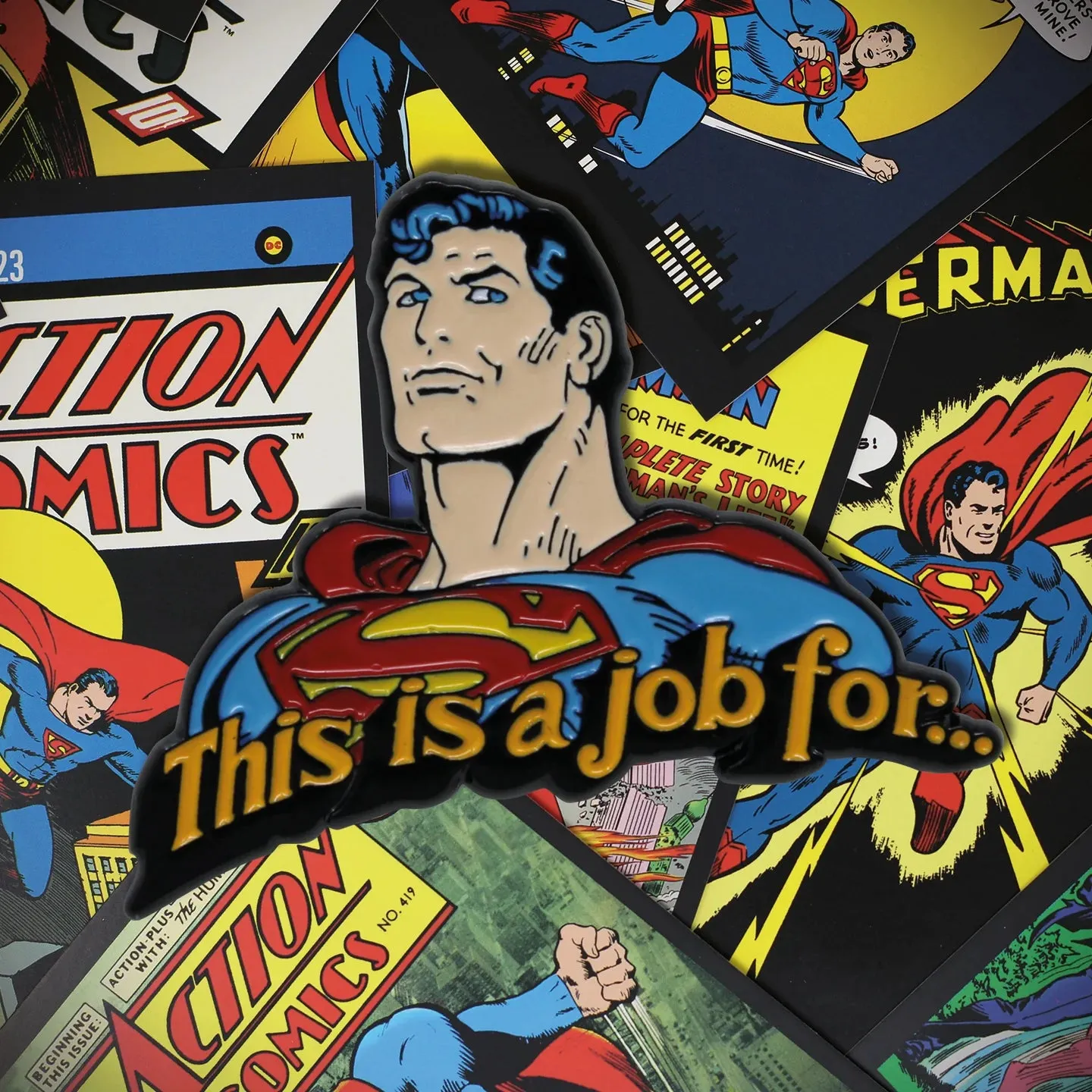 Superman Limited Edition Pin Badge