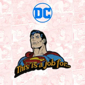 Superman Limited Edition Pin Badge