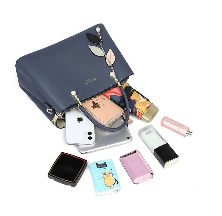 Tajade 2023 high-end leather women's Messenger portable shoulder bag