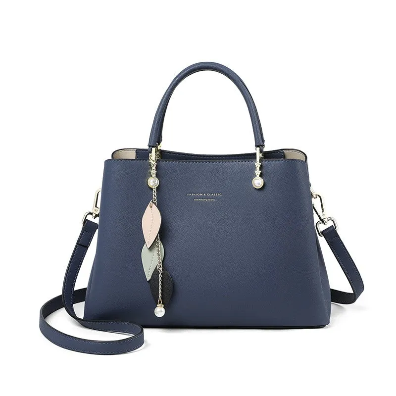 Tajade 2023 high-end leather women's Messenger portable shoulder bag