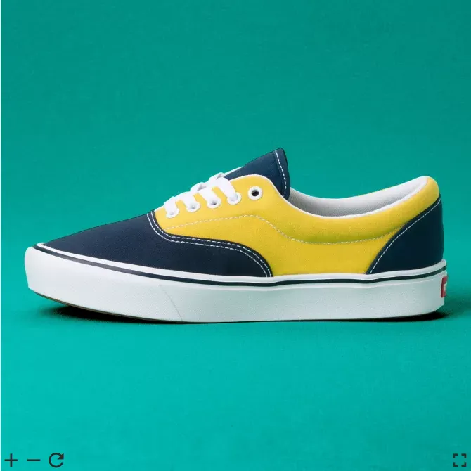 Vans scarpa sneakers da adulto ComfyCush Era VN0A3WM9V9X1 blu-giallo
